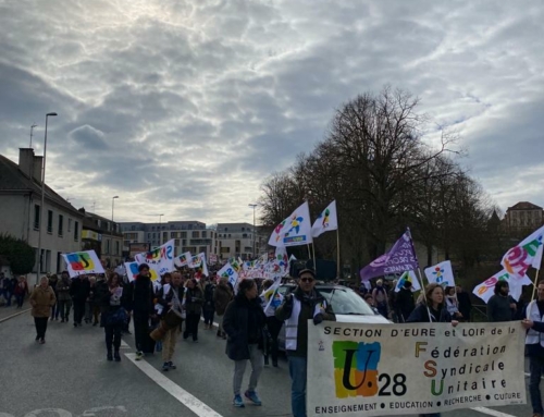 1er octobre – Tous en grève pour nos services publics et pour l’éducation Châteaudun 12h30 place du 18 et Chartres 14h30