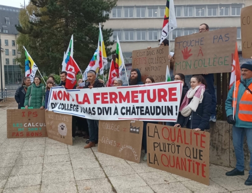 3 Collèges de Châteaudun: Communiqué Intersyndical suite au CDEN du 7 novembre