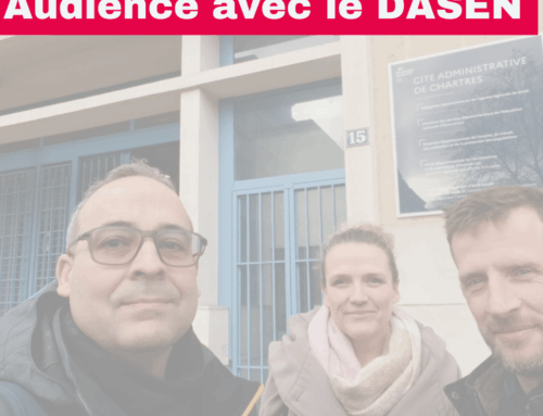 « Dialogue Social » : La FSU28 intervient pour faire avancer les dossiers du département…