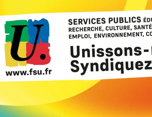 Déclaration de la FSU au Comité Social d&rsquo;Administration Ministériel de l&rsquo;Éducation Nationale (CSA-MEN) du 26 janvier 2026