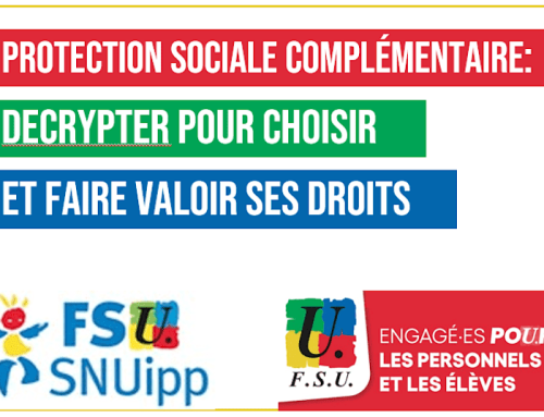 Réforme de la protection sociale complémentaire (Livret 4 pages de la FSU)